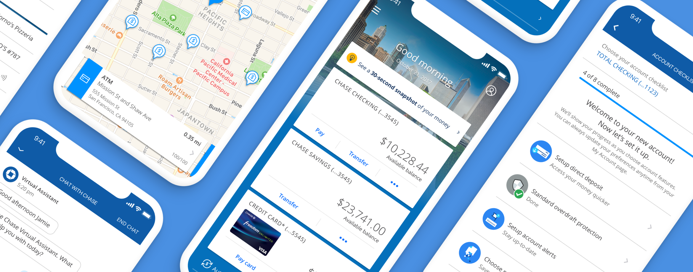 Other projects for Chase mobile