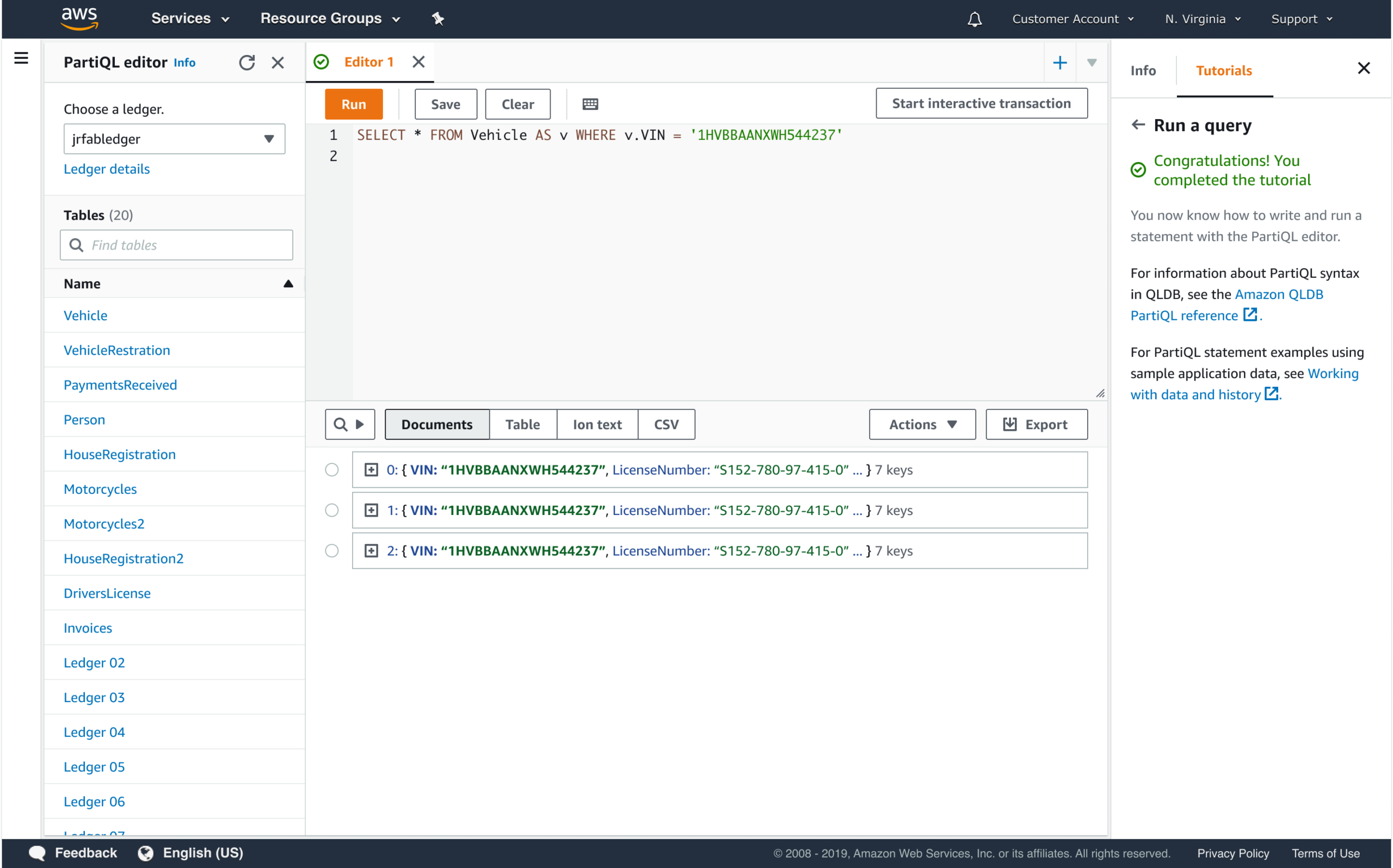 Tutorial task 2 – finish